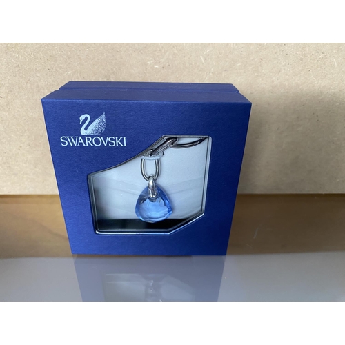 134 - Swarovski LSAP/RHS Neck Blue Necklace (Unused, Boxed)