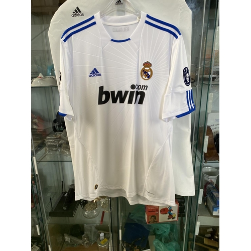 130 - Adidas UEFA Champions League Real Madrid Clima Cool Shirt size XL (Unused)