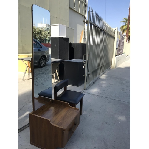 402 - Vintage Dressing Table and Chair (48 W. x 50 D. x 103cm H.)