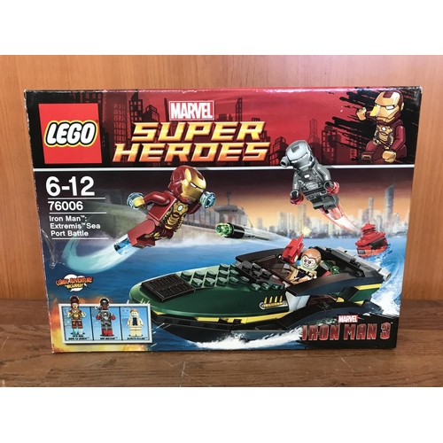 288 - Lego Star Wars 76006 Iron Man: Extremis Port Sea Battle 6-12