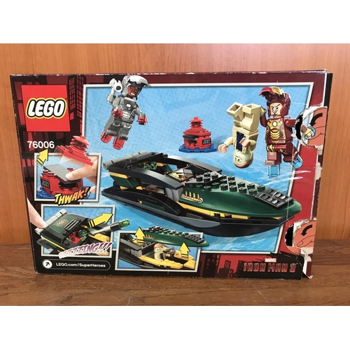 288 - Lego Star Wars 76006 Iron Man: Extremis Port Sea Battle 6-12