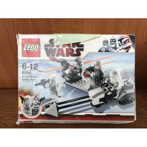 289 - Lego Star Wars 8084 Snowtrooper Battle Pack 6-12 & 8083 Rebel Trooper Battle Pack 6-12