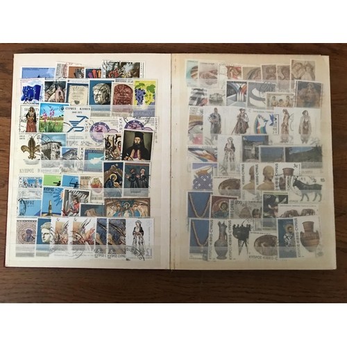 163 - Album of Cyprus Stamps From 1880's to 1980