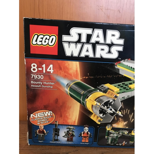 217 - Lego Star Wars 7930 Bounty Hunter Assault Gunship 8-14