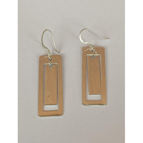 206 - Pair of Silver 925 Drop Earrings