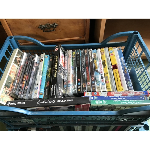 407 - Box of DVDs