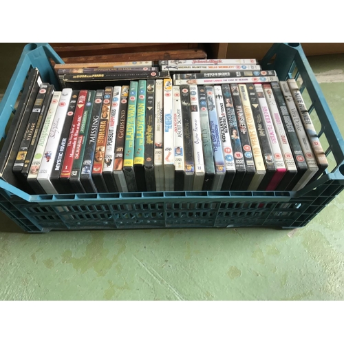 408 - Box of DVDs