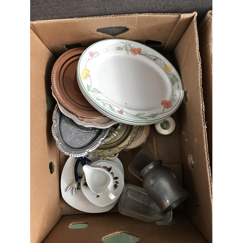 471 - Qty of Assorted Glassware, Coffee Cups, Saucers and Other Incl. 8 Johnson Brothers Serving Platters