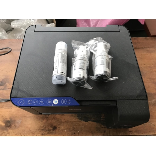 311 - Epson L3151 Wifi Printer with Extra Black Ink, Working