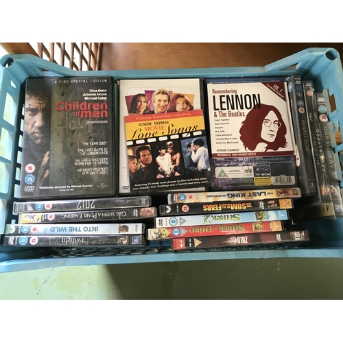 406 - Box of DVDs