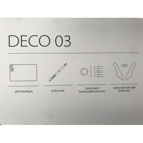 131 - XP-Pen Deco 03 Graphic Tablet