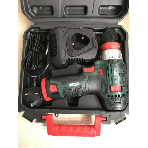 195 - Parkside 12V Cordless Drill/Screwdriver