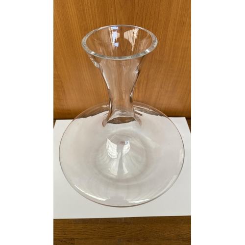 223 - WMF Blown Glass Decanter with Concave Base