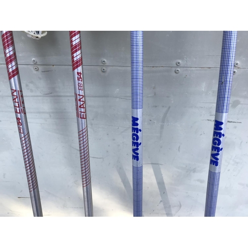 138 - x2 Pairs of Ski Sticks