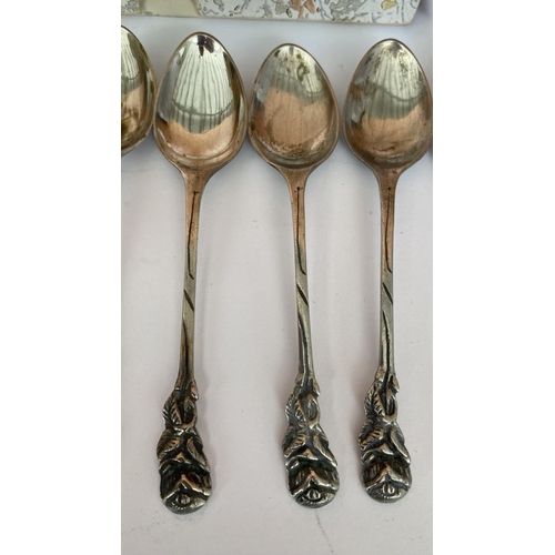 171 - Assorted Silver 800 Dessert Spoons