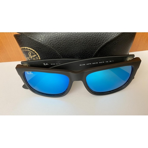 114 - Original Ray-Ban Blue Sunglasses