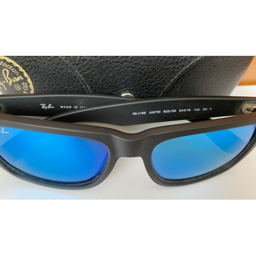 114 - Original Ray-Ban Blue Sunglasses