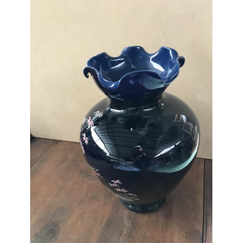 343 - Decorative Porcelain Vase (27cm H.)