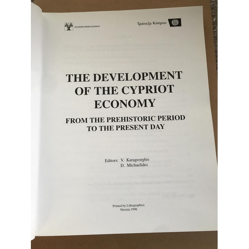 415 - 'The Development of The Cyprus Economy' 1996 Book in English