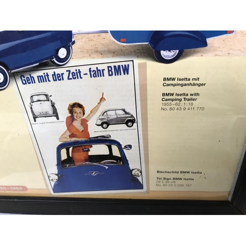 457 - BMW Isetta Vintage Advertisement (25 x 30cm)