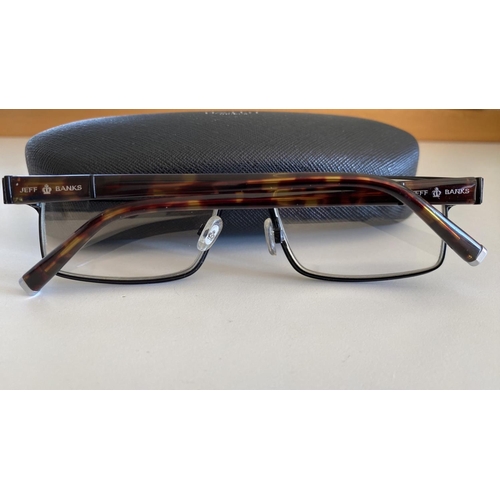 168 - Jeff Banks Men's Prescription Glasses with Case