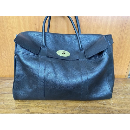 234 - Mulberry Piccadilly Bayswater Weekend Bag