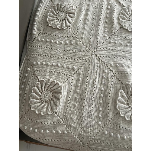 359 - Traditional Cypriot Hand Made Bed Cover without Flakes or Defects