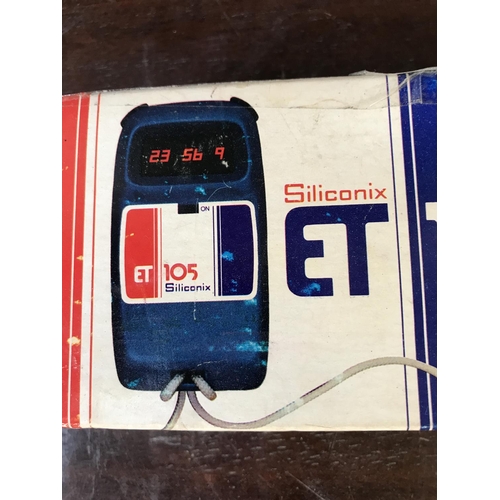 384 - Siliconix Electronics 1970 Digital Stop Watch (Unused)