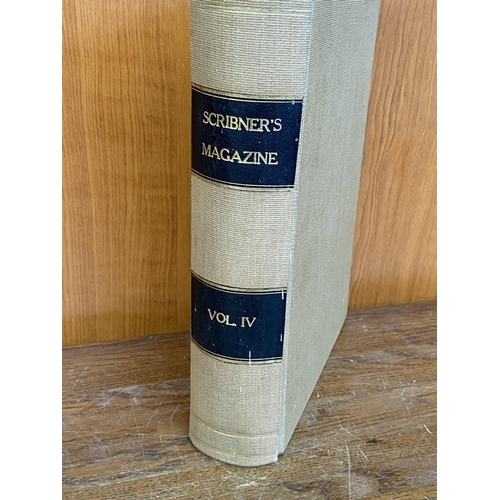 470 - Antique 1888 Scribners Magazine with Scenes and Engravings of Cyprus