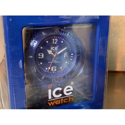 474 - Ice Blue Watch in Box (Unused) - Taken Back on 8/1/2024