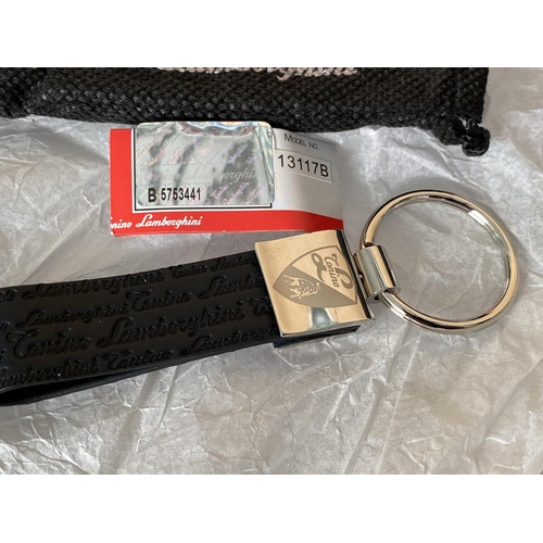 478 - x2 Lamborghini and Troika Key Rings (Unused)