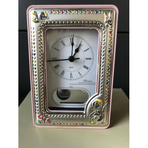 520 - Silver 925 Clock (Unused)