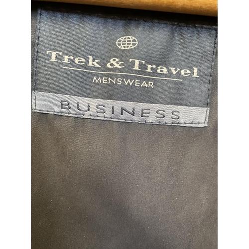 536 - Designer Trek + Travel Gent's Overcoat with Many Inside Pockets Size 54 (Unused) Taken Back 12/1/24