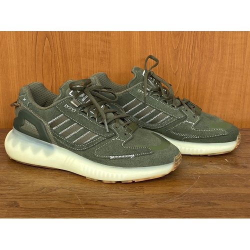 565 - Adidas ZX 5K Men's Trainers Size 8, Boost Olive Colour (Unused)