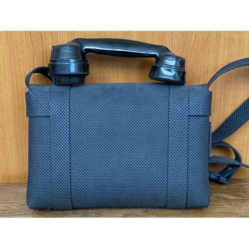 611 - Industrial Telephone Handle and Dial Shoulder Bag Designed by 'Alexander' Hi-Tek Designs London As E... 