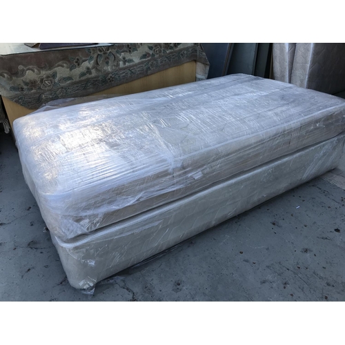 620 - 'Stroma' Single Divan Bed with Mattress