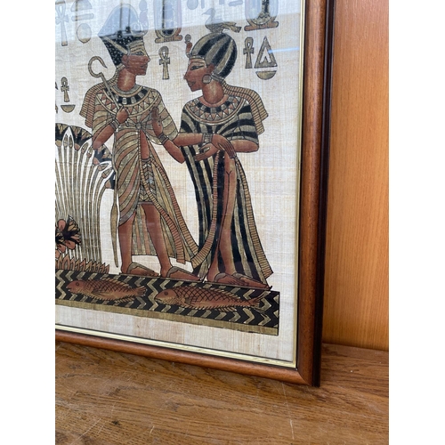 623 - Egyptian Papyrus Framed (58 x 43cm)