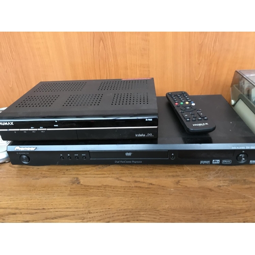 629 - Pioneer DVD Player DV-380 (No Remote) and Other Electronics