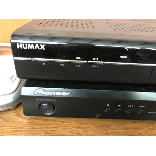 629 - Pioneer DVD Player DV-380 (No Remote) and Other Electronics