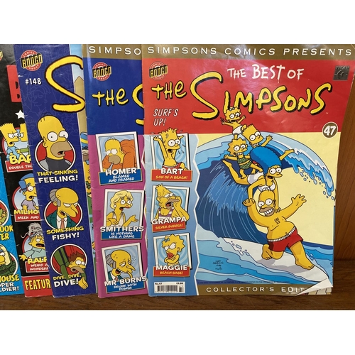 630 - x12 Collectors 'Simpsons' Comic Magazines