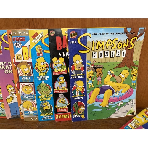 630 - x12 Collectors 'Simpsons' Comic Magazines