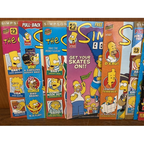 630 - x12 Collectors 'Simpsons' Comic Magazines