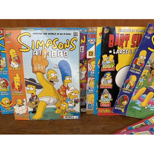 630 - x12 Collectors 'Simpsons' Comic Magazines