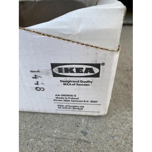 153A - 'Ikea Very Large Bladet' Clear Heavy Duty Vase Design Anne Nilsson (Unused, in Box)