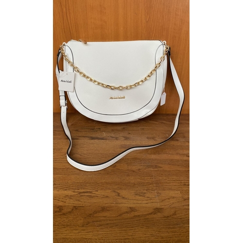 193 - Marina Calanti Cross Body White Bag (Unused)