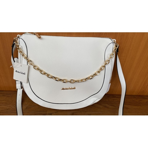 193 - Marina Calanti Cross Body White Bag (Unused)