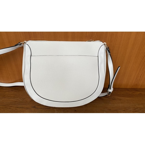 193 - Marina Calanti Cross Body White Bag (Unused)