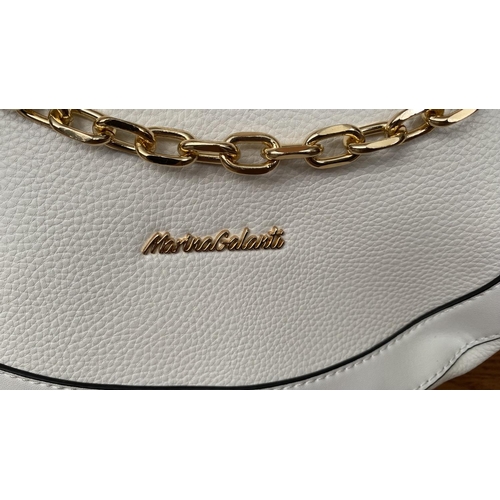 193 - Marina Calanti Cross Body White Bag (Unused)