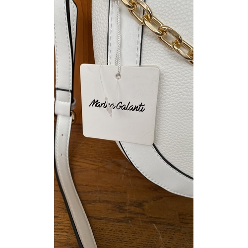 193 - Marina Calanti Cross Body White Bag (Unused)