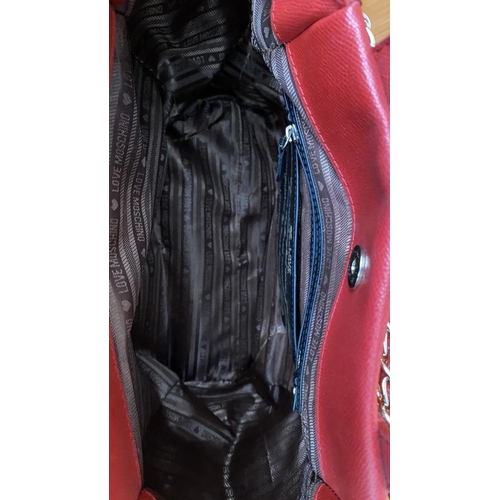 101 - Love Moschino Red HandBag - Taken Back on 23/2/2024